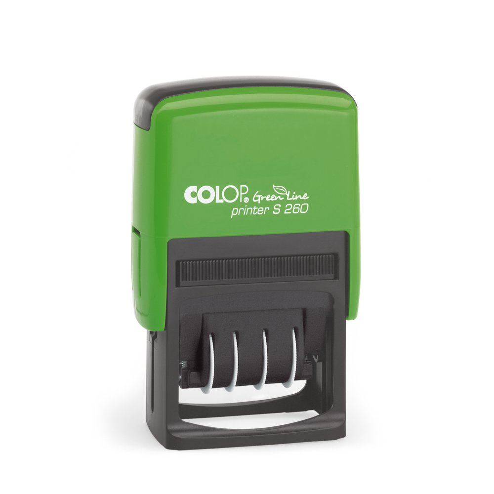 Tampon Dateur COLOP Printer S 260/L1 - Texte "REÇU Le" En Bleu, Date En Rouge, Encreur Interchangeable