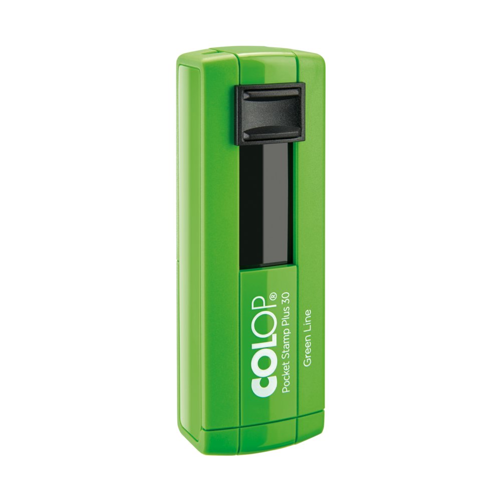 Colop Pocket Stamp Plus 30 Green Line, 4.7 x 1.8 cm chez Onlineprinters