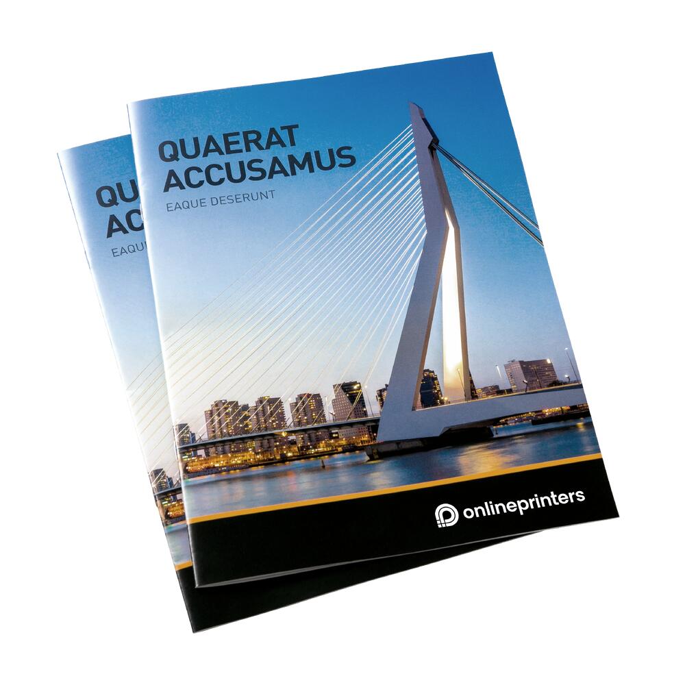 1000 brochures A4 - 16 pages - impression personnalisée