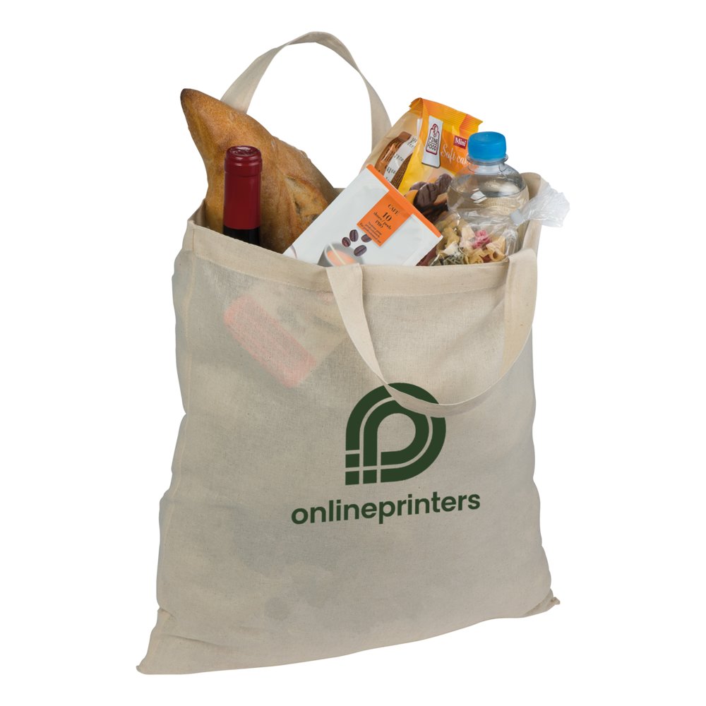 100 Sacs en coton personnalisés - 42,00 x 38,00 cm- différentes couleurs