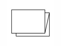 Papier  en-tte avec impression recto et pliage en accordon.