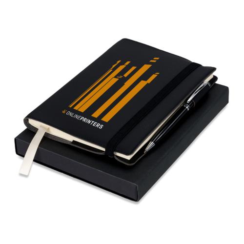 Carnet avec coffret cadeau stylo Aria 1