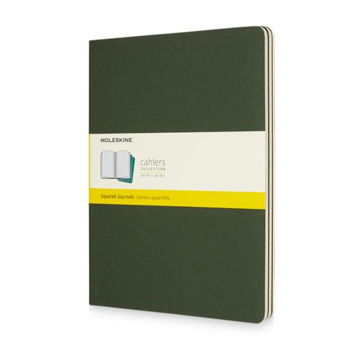 Journal Cahier XL - quadrillé 3