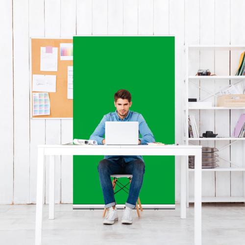 Roll-up Green Screen, 100 x 200 cm 1