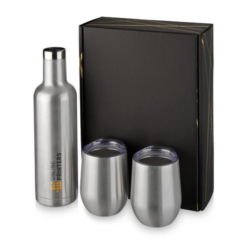 Coffret cadeau avec contenants ayant isolation par le vide et couche de cuivre Pinto et Corzo 2