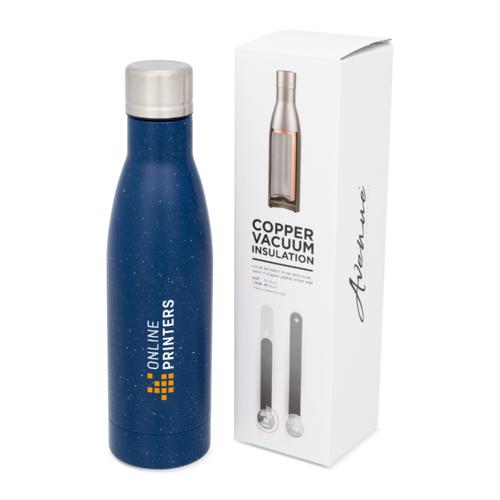 Bouteille isotherme tachetée Vasa 500ml avec isolation vide et cuivre 1