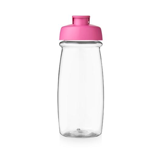 Bouteille de sport H2O Pulse® 600 ml avec couvercle à clapet 24