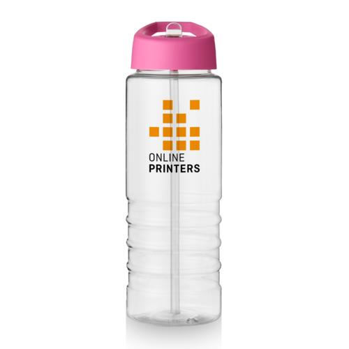 Bouteille de sport H2O Treble 750 ml avec couvercle à bec ve 13