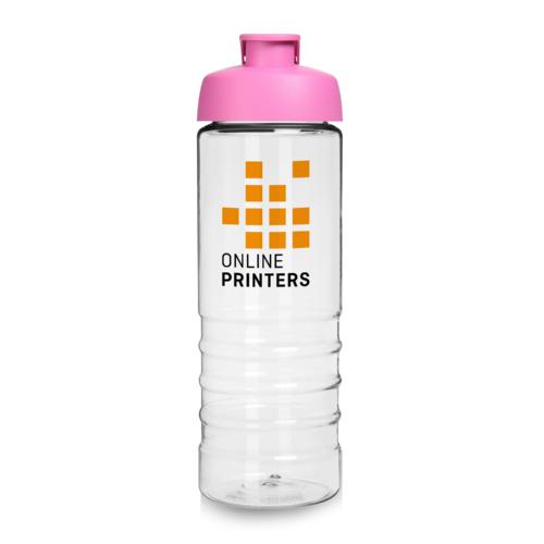 Bouteille de sport H2O Treble 750 ml avec couvercle à bascule 12
