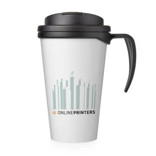 Mug isolant Brite-Americano® grande 350 ml avec couvercle anti fuite 1
