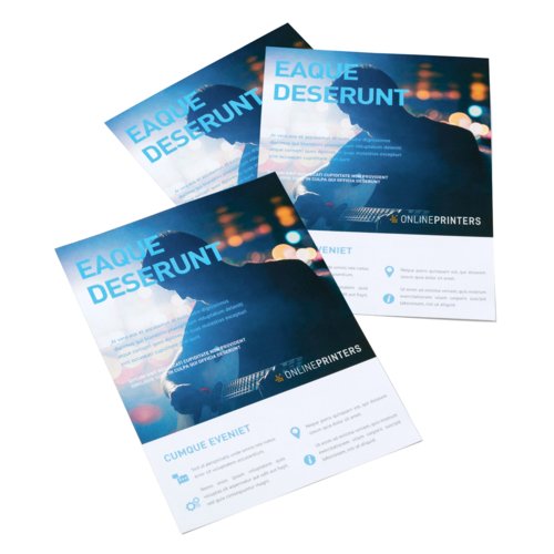 Flyers, Encart pour A6, impression recto seul 2