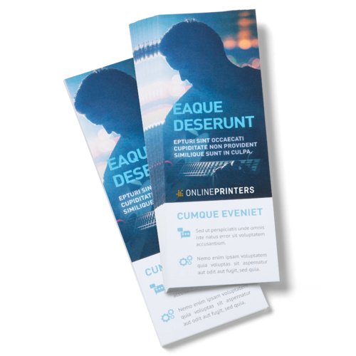 Flyers, Encart pour DL, impression recto seul 3