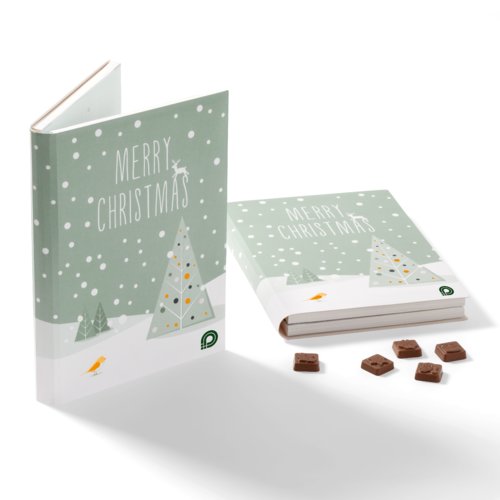 Calendrier de l'Avent  dplier avec des portes.