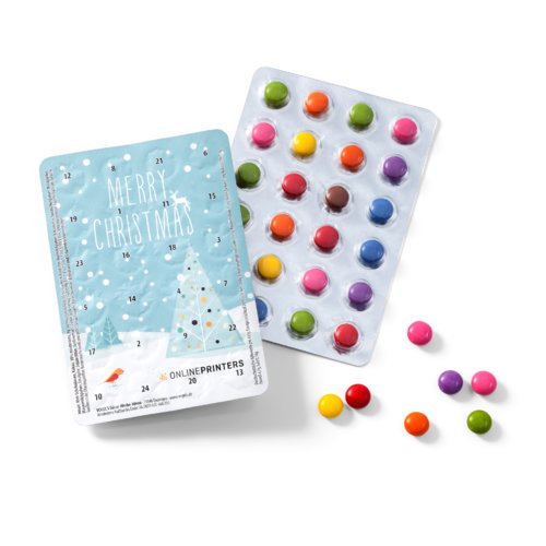 Calendrier pastilles de choc 1