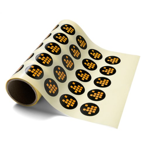 étiquettes adhésives, Diamètre, de 4,0 cm 1