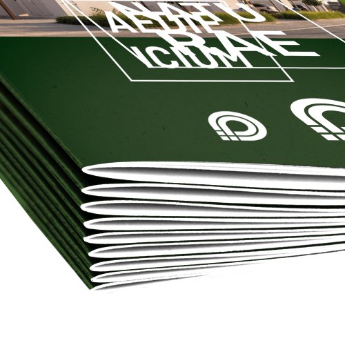 Brochures agrafées, Carré, A3-Carré 5