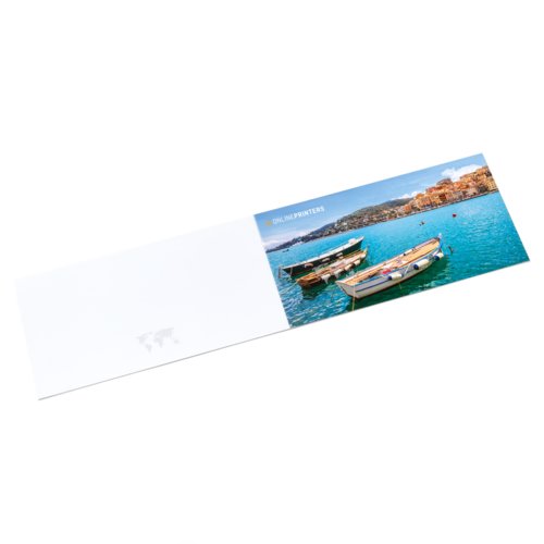 Cartes pliables format paysage, DL 4