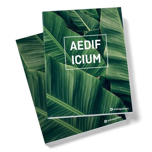 Bloc-notes en papier, reliure verticale.