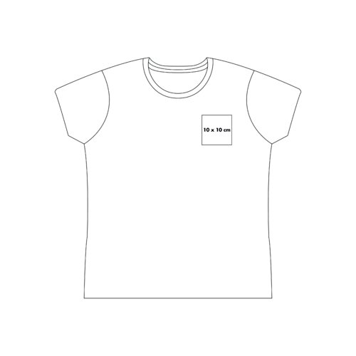 T-shirt en coton avec manches courtes et col rond.