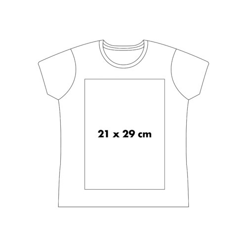 T-shirt en coton avec manches courtes et col rond.