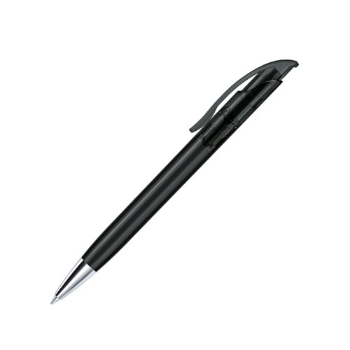 Stylo à bille rétractable avec pointe métallique senator® Challenger Clear 4