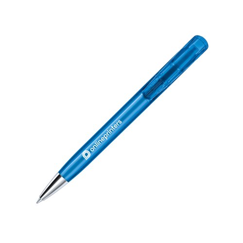 Stylo à bille rétractable avec pointe métallique senator® Challenger Clear 7