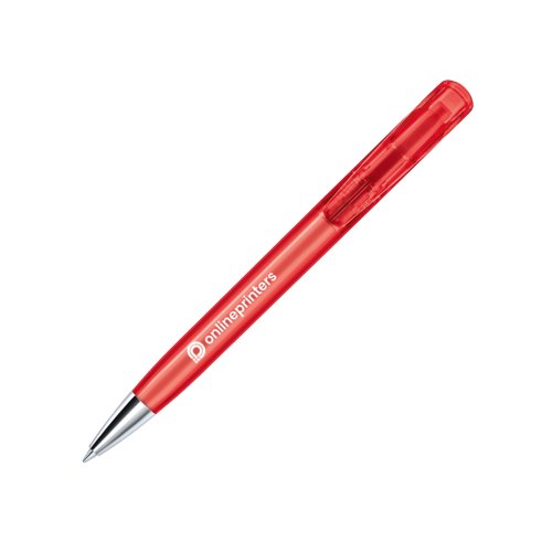 Stylo à bille rétractable avec pointe métallique senator® Challenger Clear 5