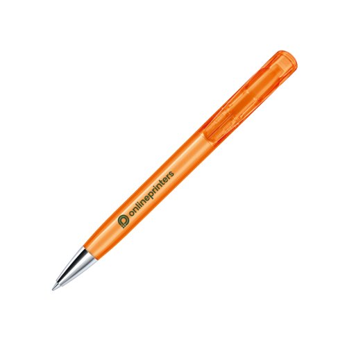 Stylo à bille rétractable avec pointe métallique senator® Challenger Clear 13