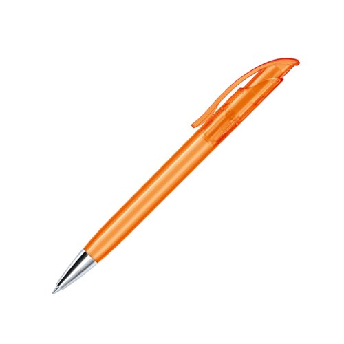 Stylo à bille rétractable avec pointe métallique senator® Challenger Clear 14