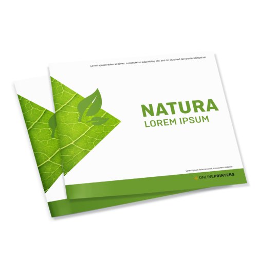 Brochures format paysage écologiques & naturelles, DL 1