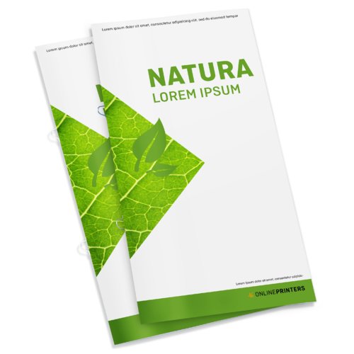 Brochures écologiques & naturelles, portrait, DL spécial 1