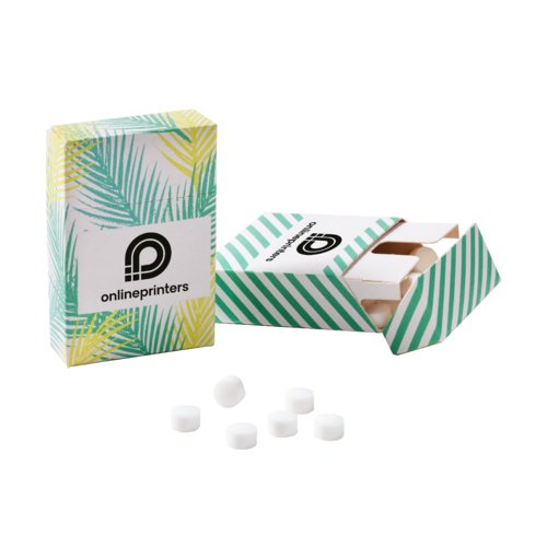 Pastilles à la menthe en boîte cartonnée 1