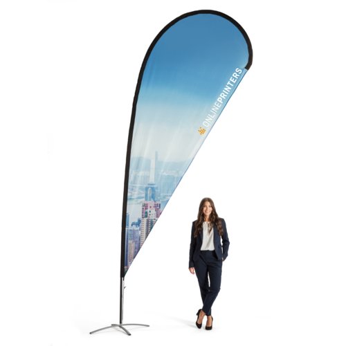 Drapeau goutte, impression uniquement, 150,5 x 345 cm 1