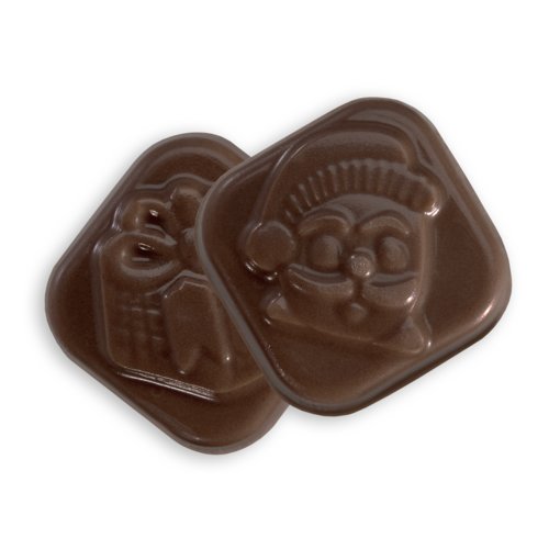 Calendrier de l'Avent en chocolat  remplir avec 24 cases.
