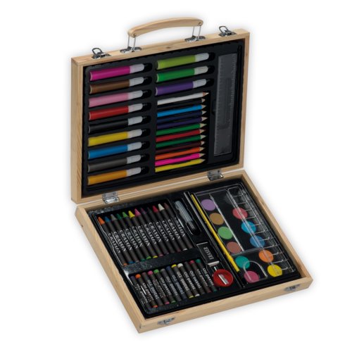 Grand set à dessiner en bois Maxi 3