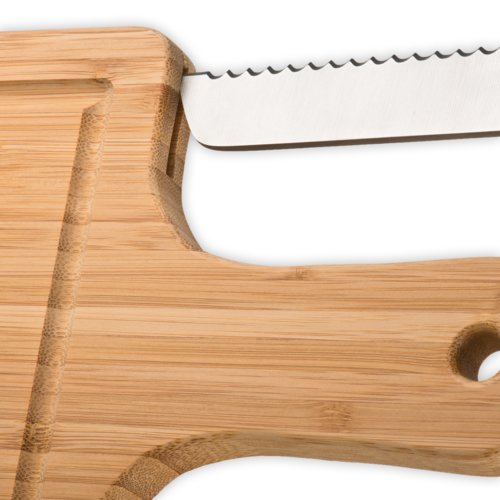 Planche à découper en bambou avec couteau Arsamas (échantillon) 4