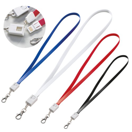 Lanyard avec câble de recharge Reno 1