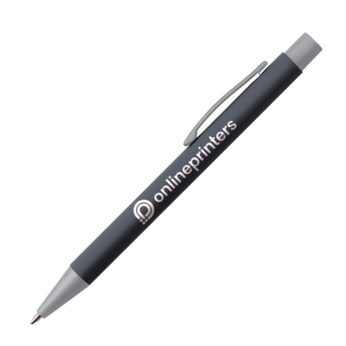 Stylo  bille anthracite avec clip.