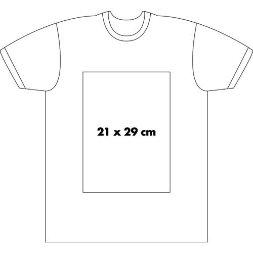 T-shirt en coton clair pour homme à manches courtes.