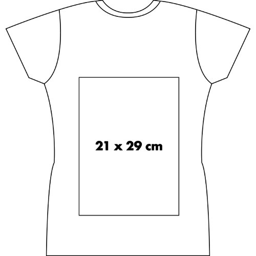 T-shirt blanc en coton à col en V pour femmes.