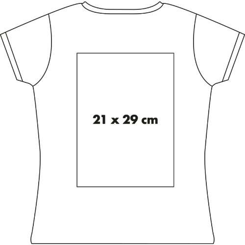 T-shirt en coton pour femmes à manches courtes.