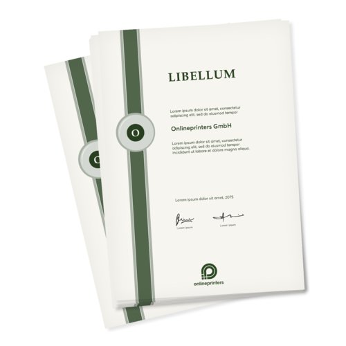 Certificats en papier.