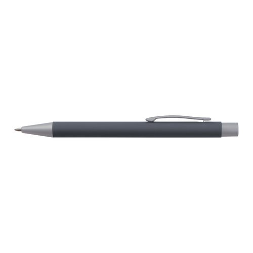 Set d'écriture anthracite avec stylo à bille et étui.