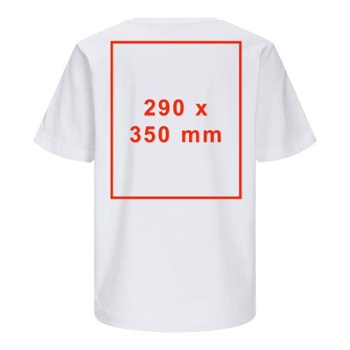 T-shirt blanc pour femmes en matire premium  manches courtes.