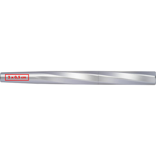 Stylo roller en laiton avec capuchon.