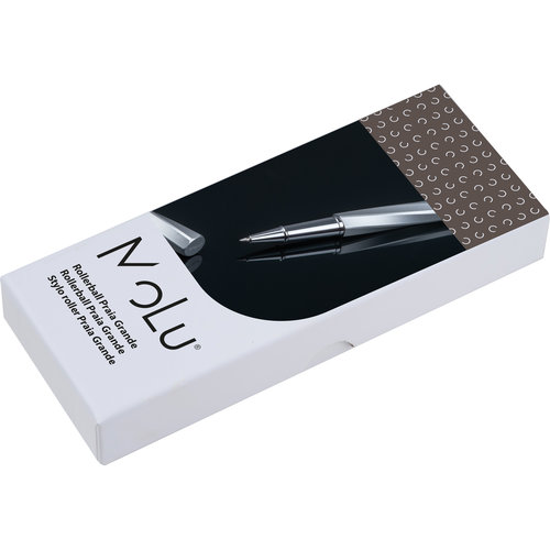 Stylo roller en laiton avec capuchon.