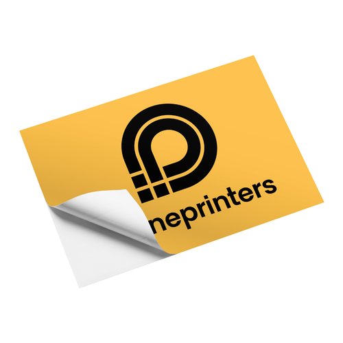 Stickers carrs en papier de forme personnalise, autocollants.