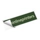 Autocollant en papier en forme de bande, auto-adhsif.