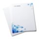 Papier  lettres blanc, imprim sur une face.
