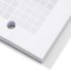 Bloc-notes en papier avec couverture.